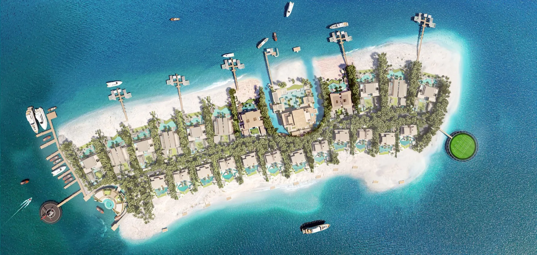 Amali Island · Île privée World Islands
