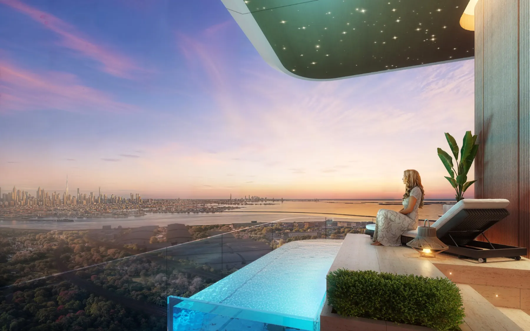 3 chambres Penthouse · Splash pool privée