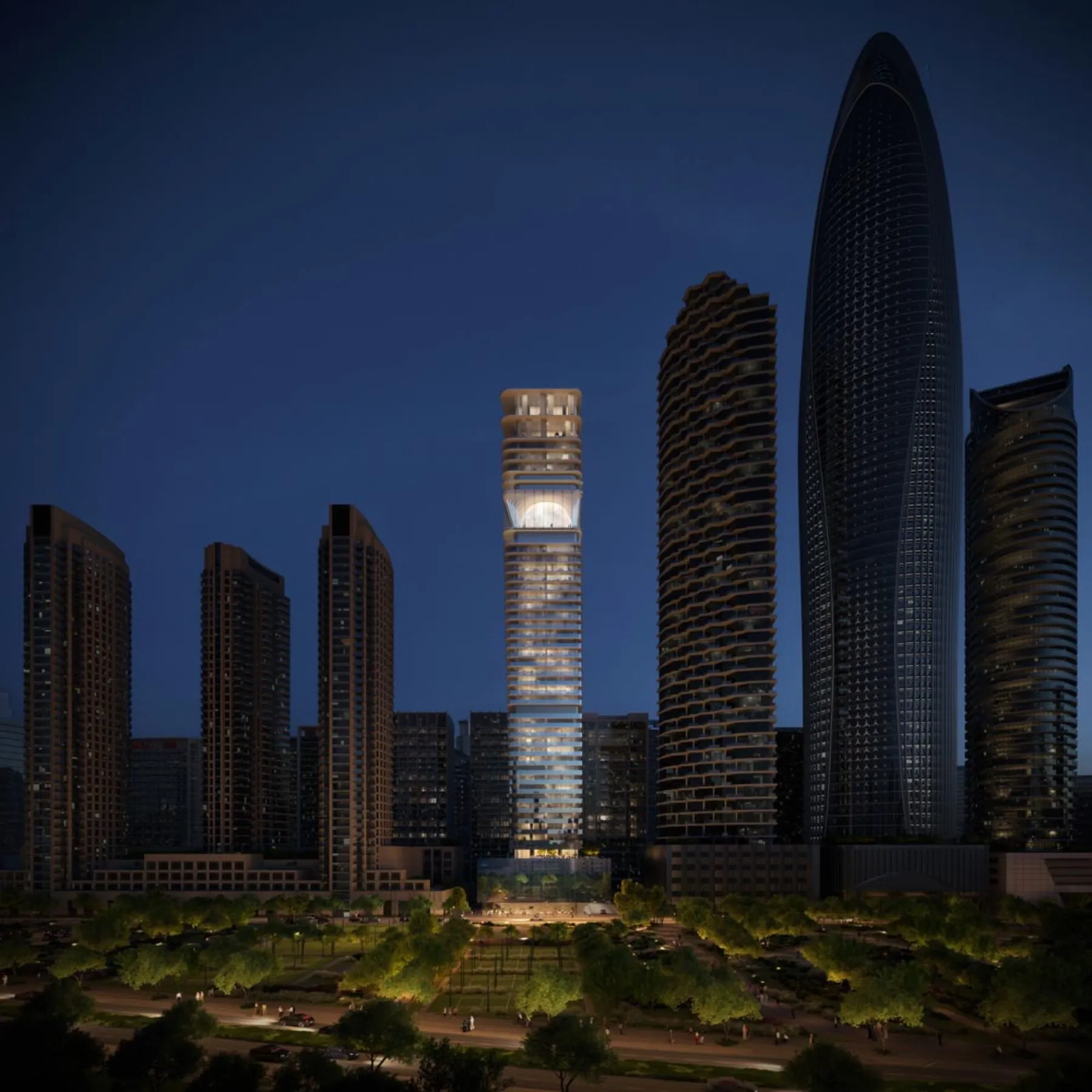 Tour résidentielle prime au cœur de Downtown Dubaï