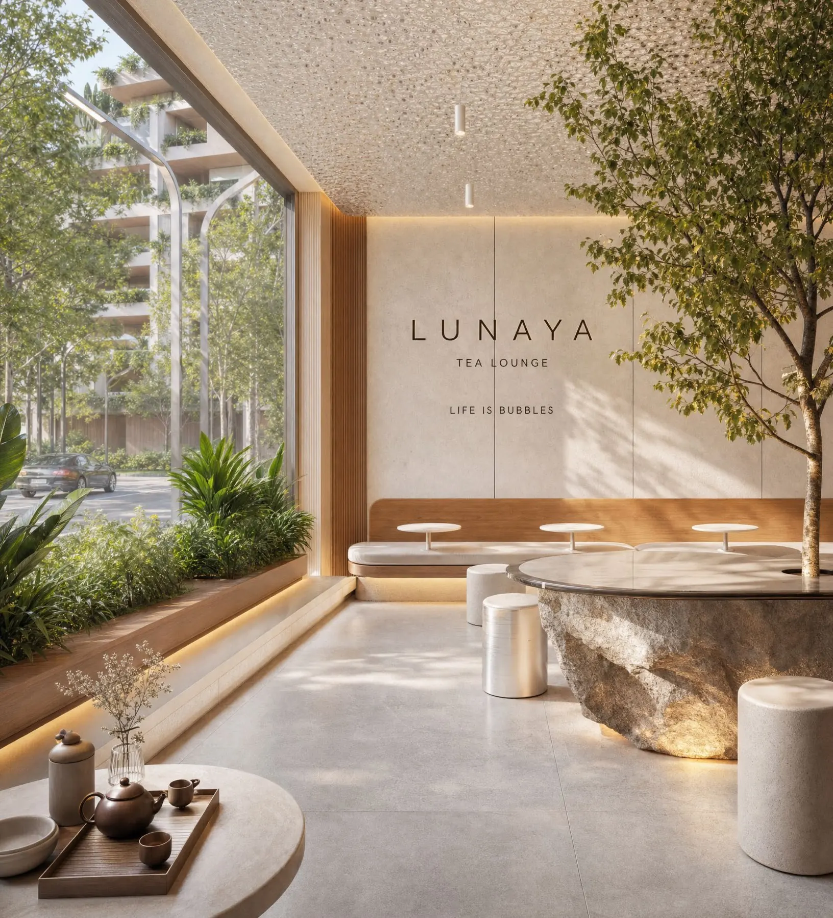 Retail spaces · Vue 1