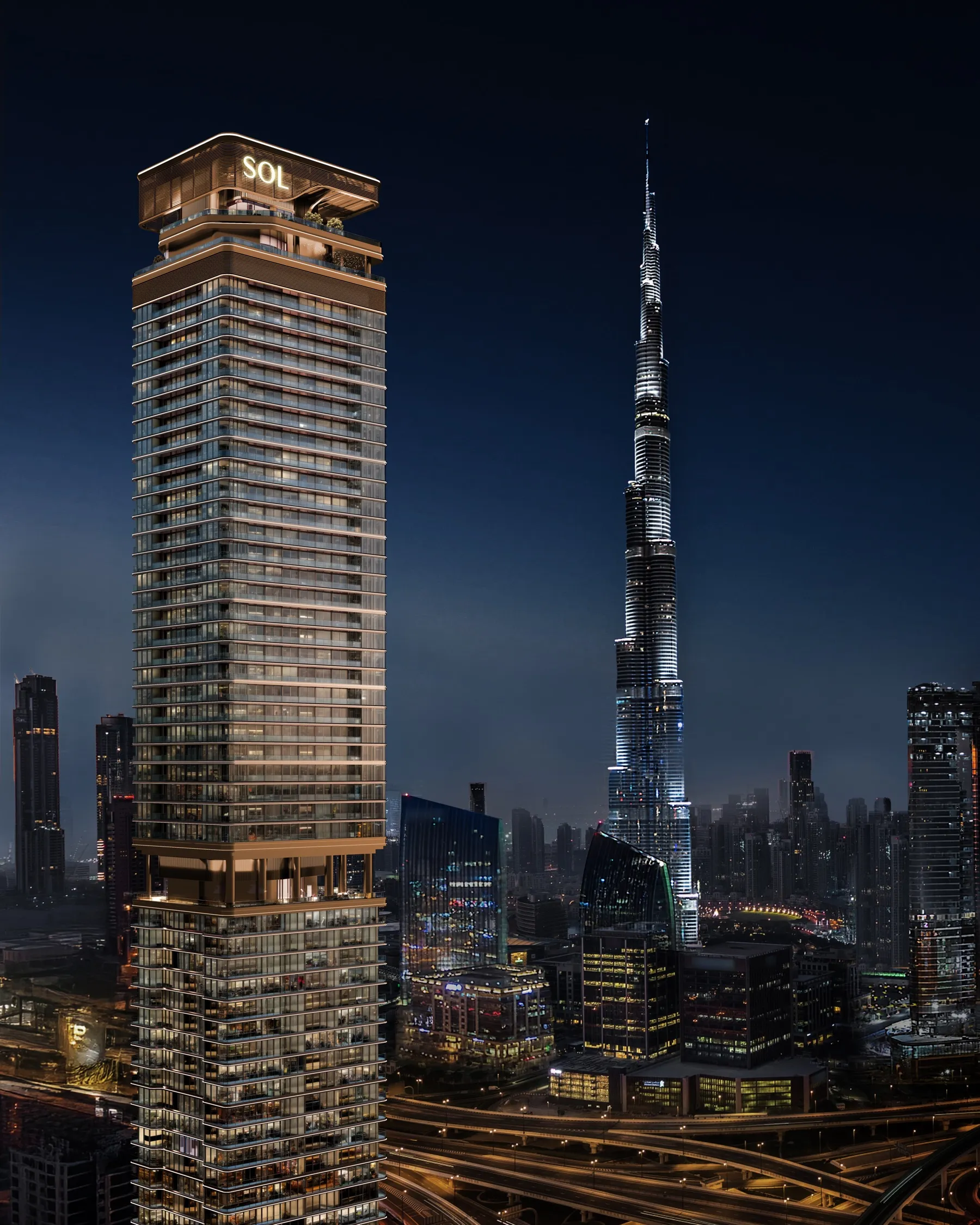 Sol Luxe by Sol Properties · Sheikh Zayed Road · 5