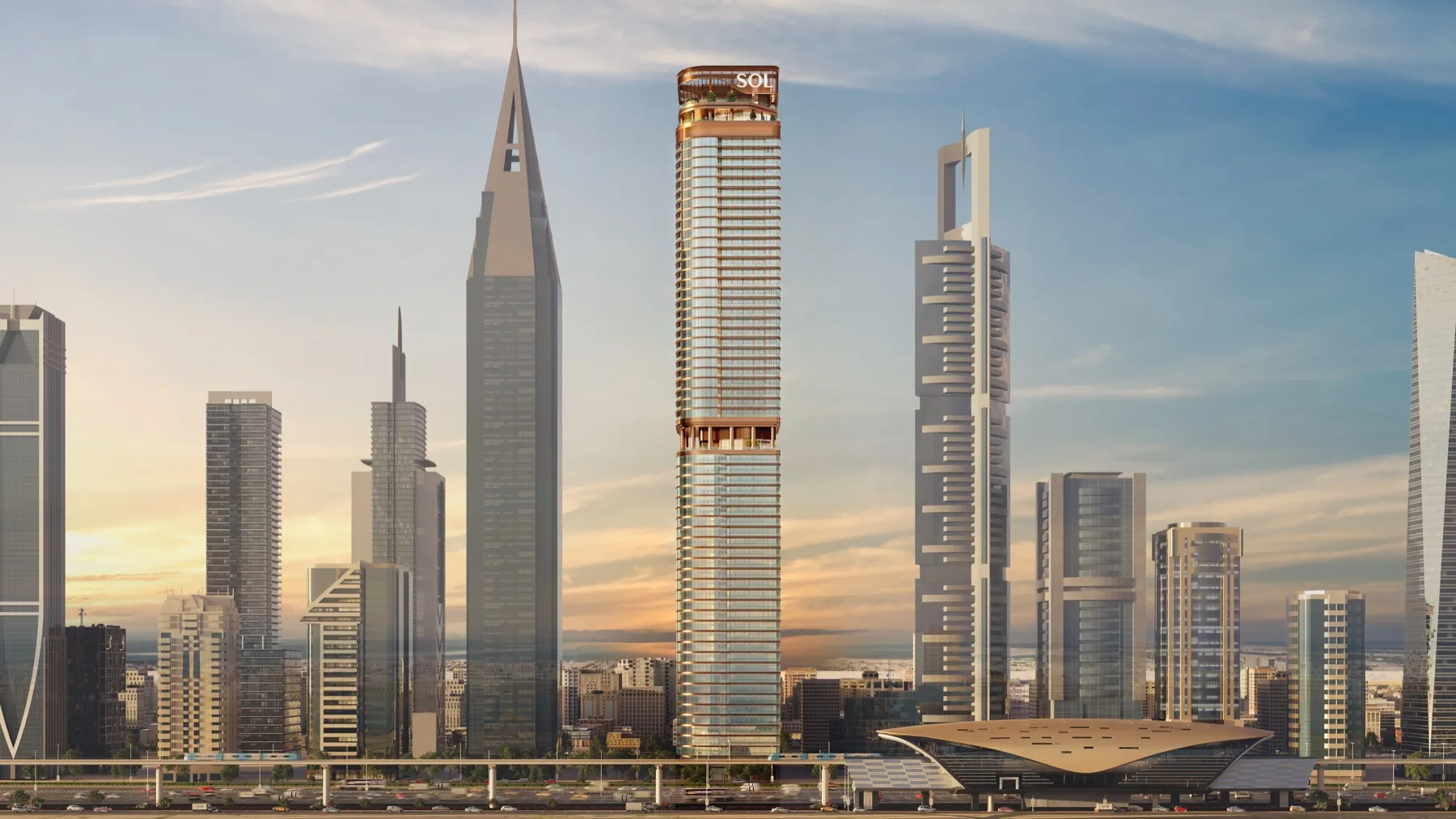 Sol Luxe by Sol Properties · Sheikh Zayed Road · 2