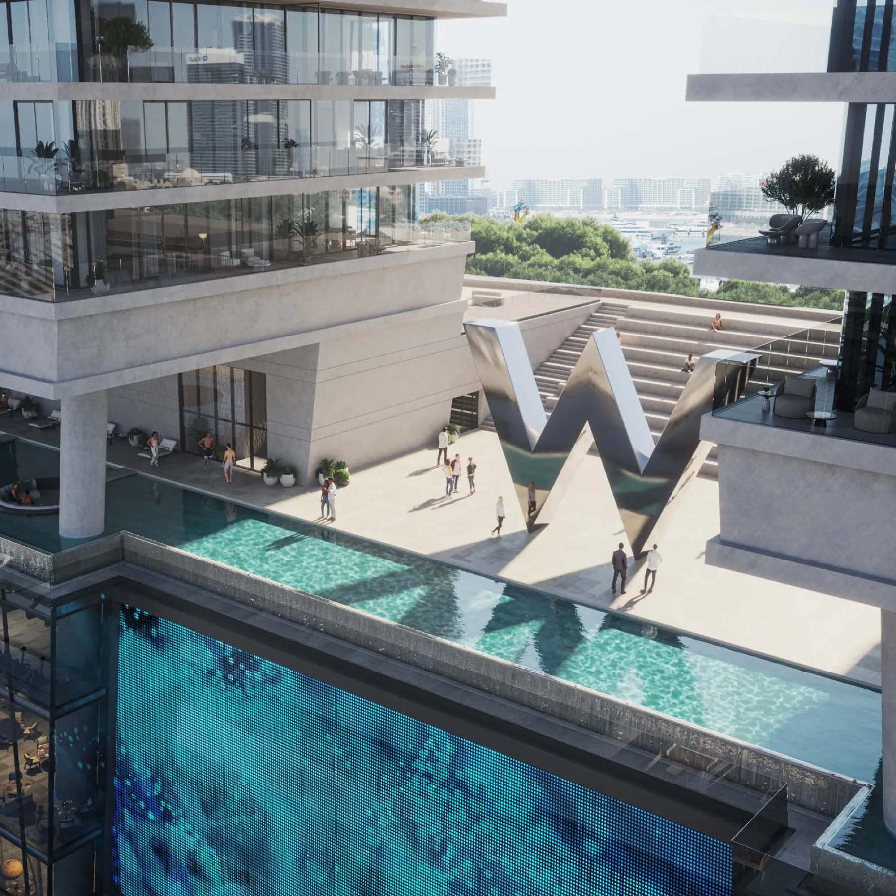 W Residences at Dubai Harbour · 3 Tours · 12